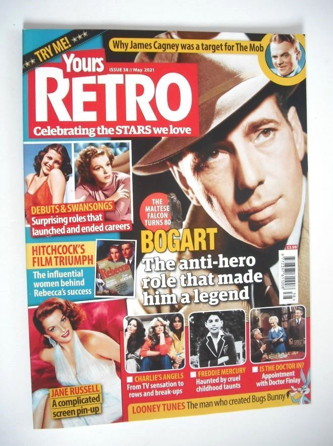 Yours Retro magazine - Humphrey Bogart cover (Issue 38, May 2021)