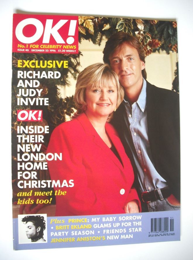 <!--1996-12-22-->OK! magazine - Richard Madeley and Judy Finnigan cover (22