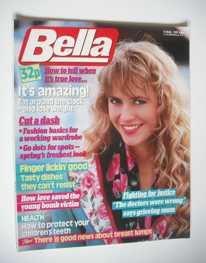 Bella magazine - 18 March 1989