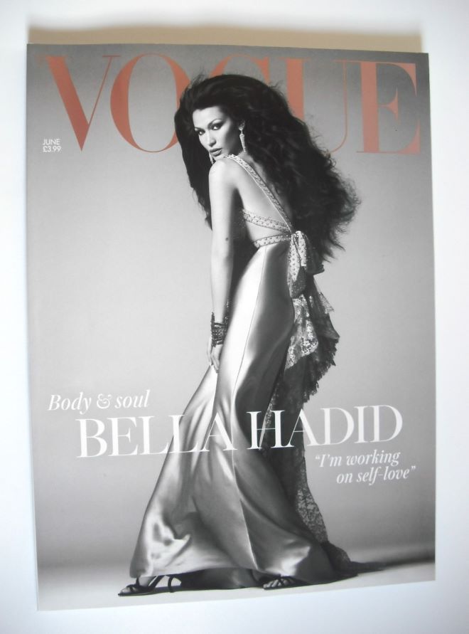 British Vogue magazine - June 2025 - Bella Hadid cover (Subscriber's Issue)