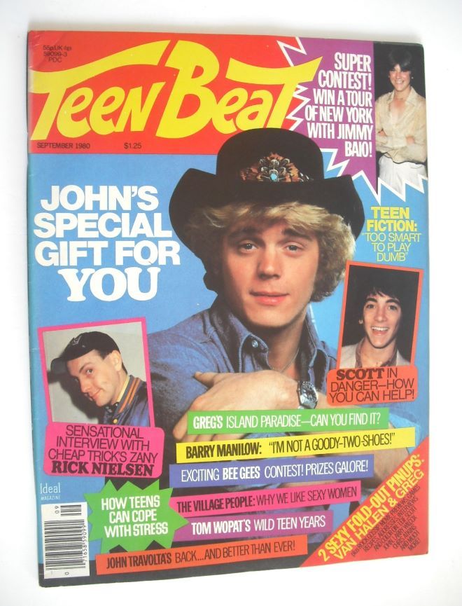 Teen Beat magazine (September 1980 - John Schneider cover)