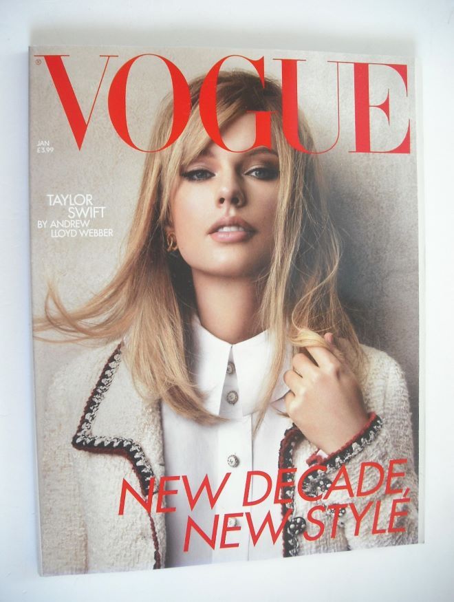British Vogue magazine - January 2020 - Taylor Swift cover