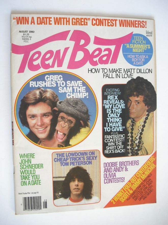 Teen Beat magazine (August 1980)
