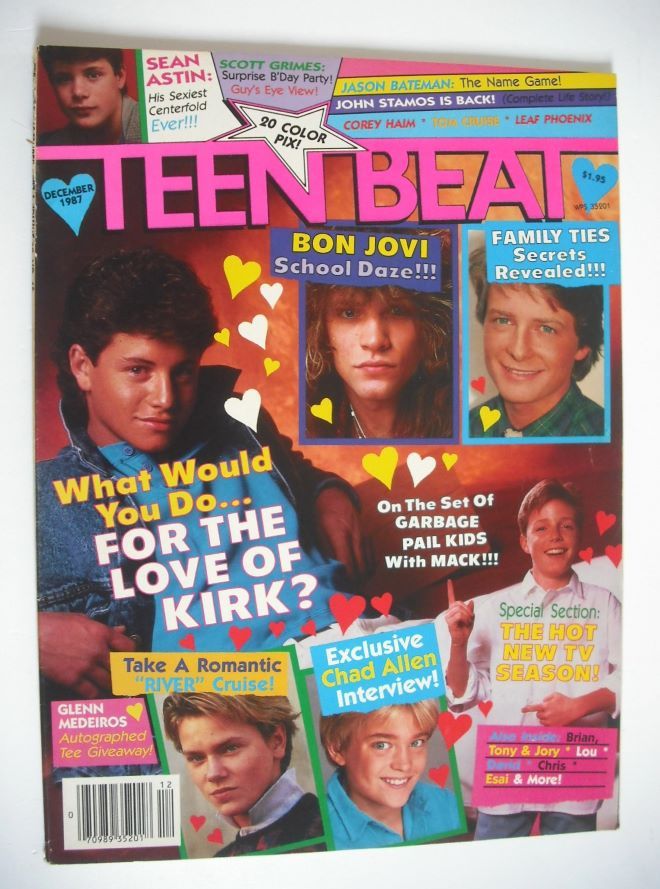 Teen Beat magazine (December 1987)