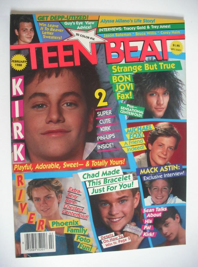Teen Beat magazine (February 1988)