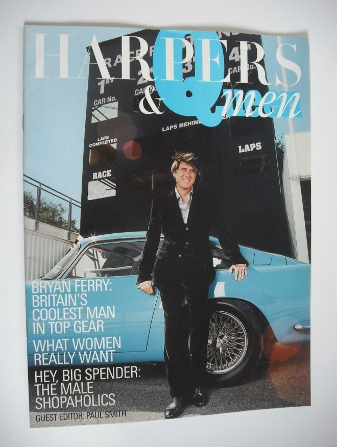 Harpers & Queen Men supplement - Bryan Ferry cover (November 2000)
