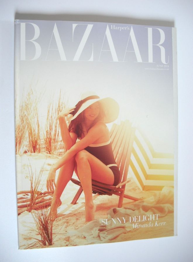 <!--2014-06-->Harper's Bazaar magazine - June 2014 - Miranda Kerr cover (Su