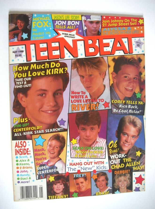 Teen Beat magazine (May 1988)