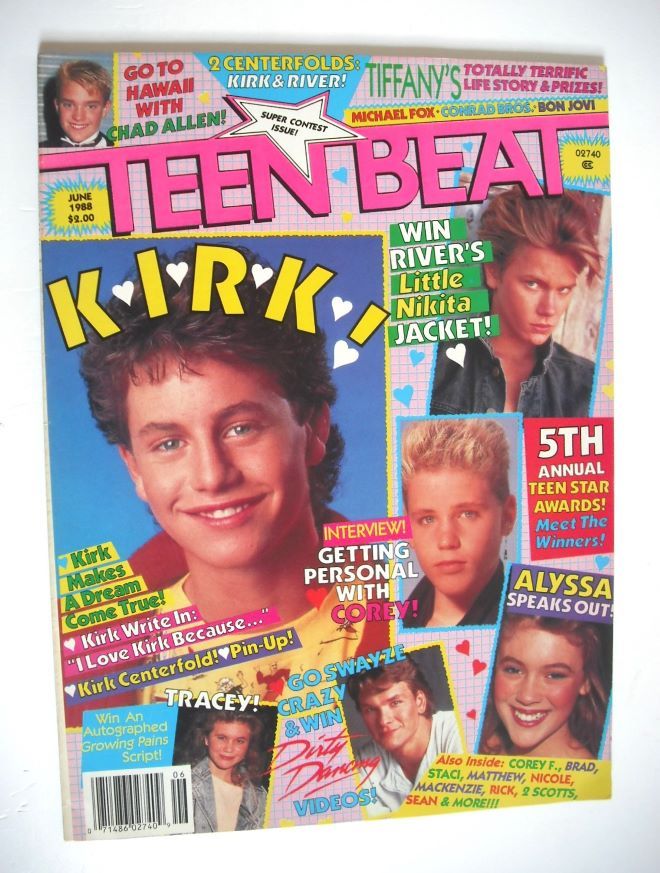Teen Beat magazine (June 1988)