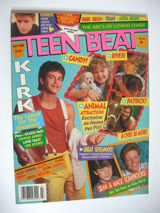 Teen Beat magazine (July 1988)