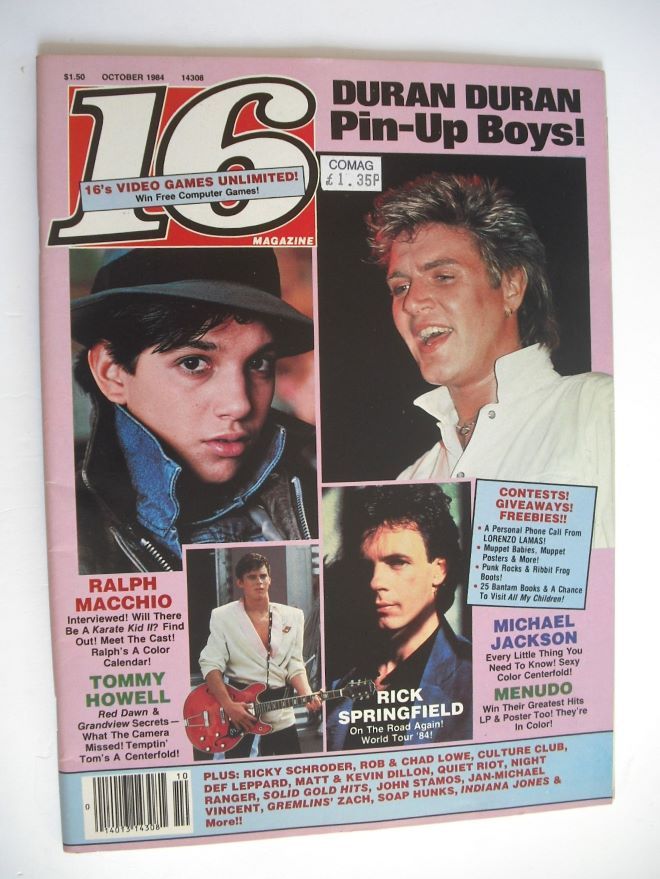 16 magazine (October 1984)