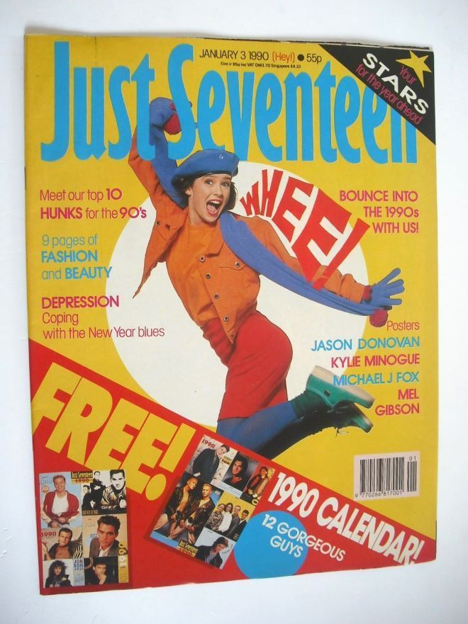 Just Seventeen magazine - 3 January 1990