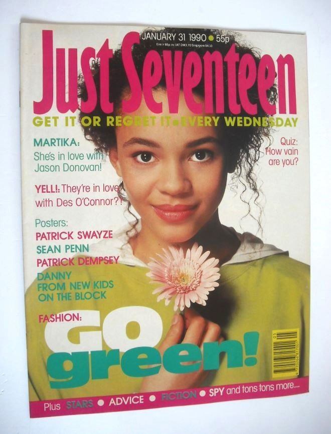 Just Seventeen magazine - 31 January 1990