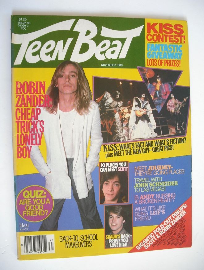 Teen Beat magazine (November 1980)