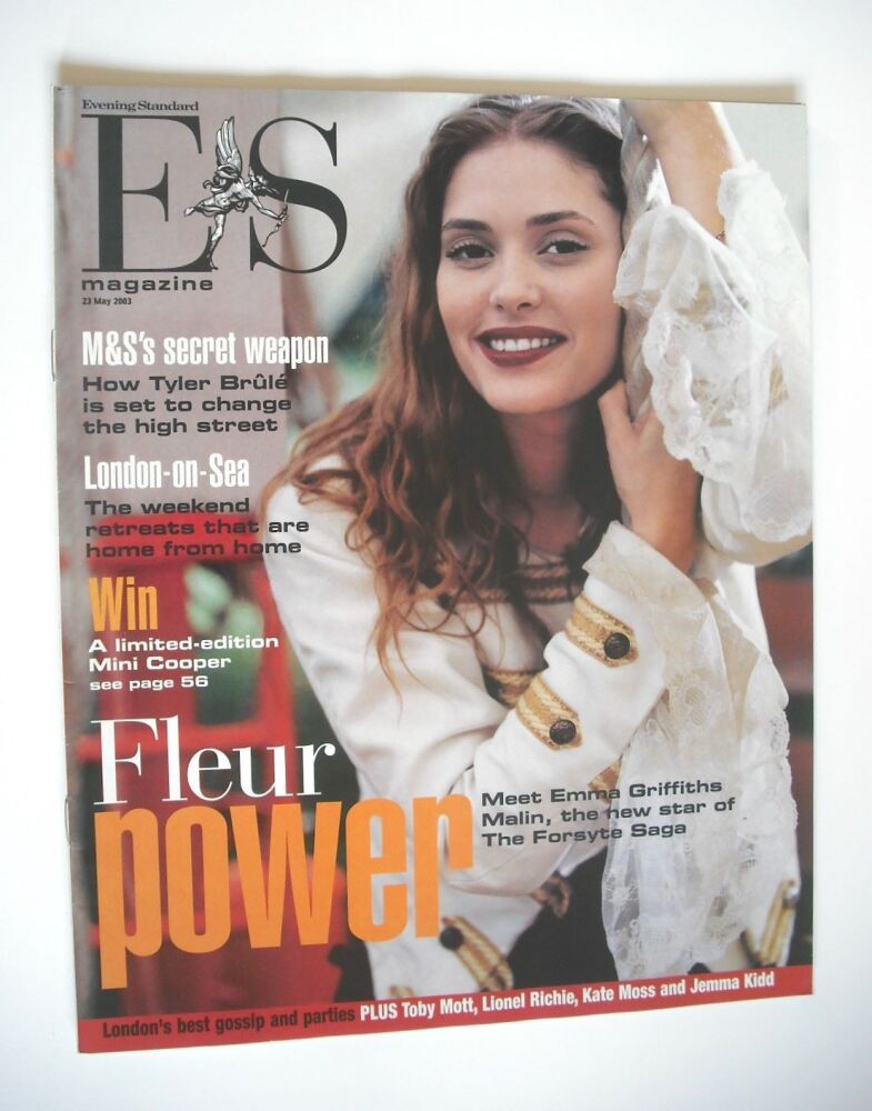 <!--2003-05-23-->Evening Standard magazine - Emma Griffiths Malin cover (23