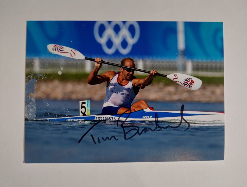 Tim Brabants autograph (hand-signed photograph)