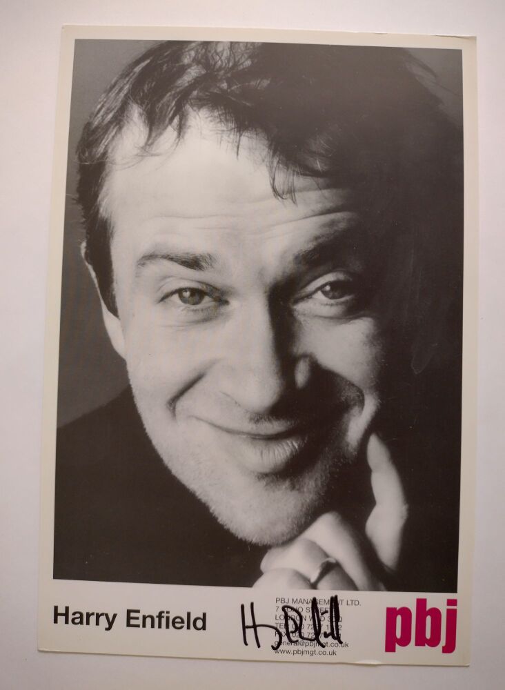 Harry Enfield autograph (hand-signed photograph)
