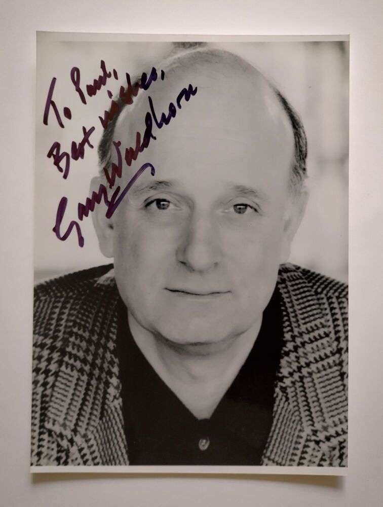 Gary Waldhorn autograph (hand-signed photograph)