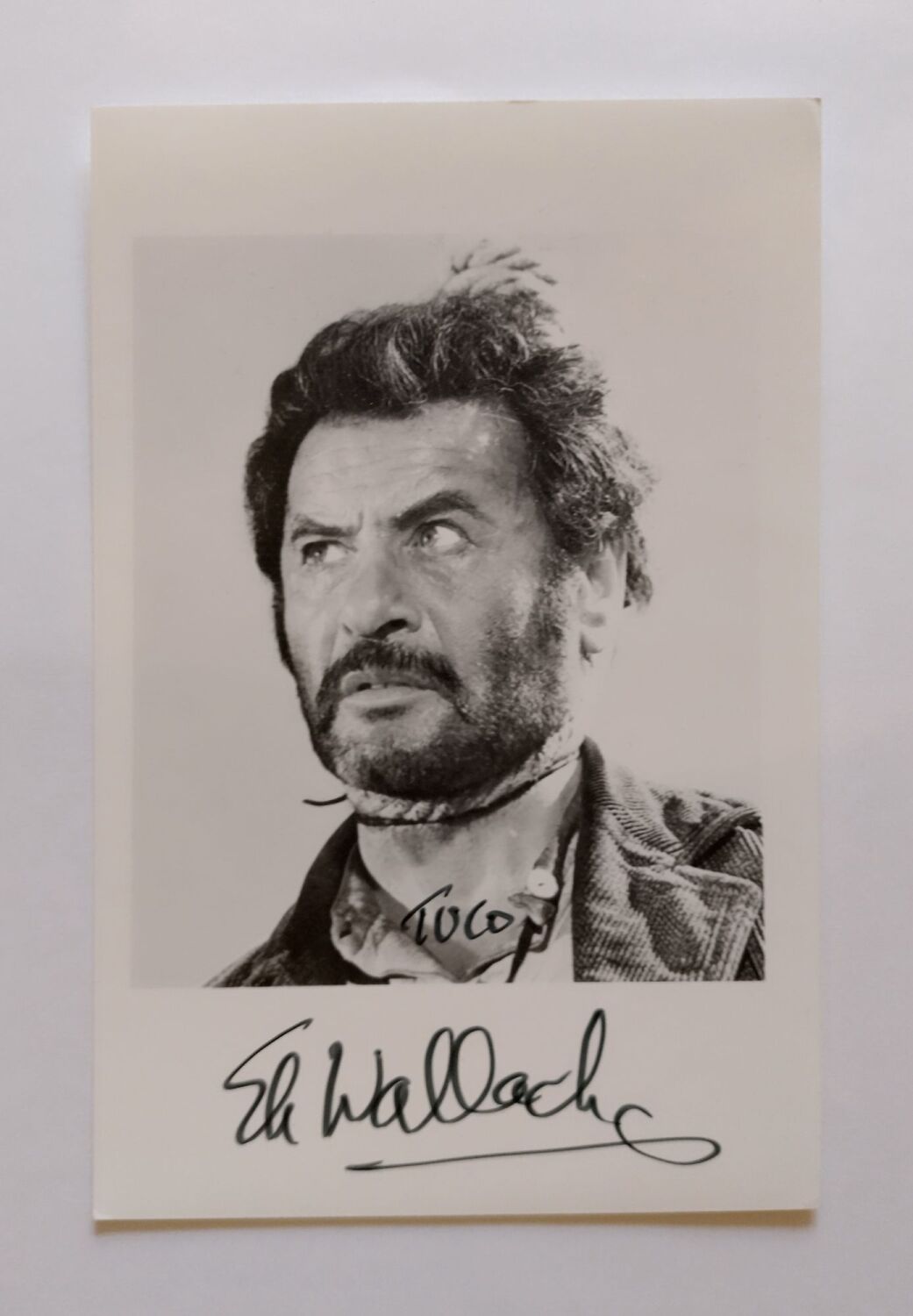 Eli Wallach autograph (hand-signed photograph)
