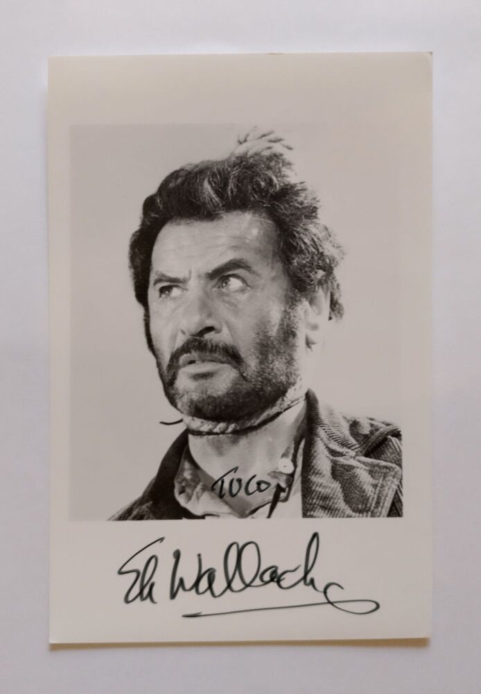 Eli Wallach autograph (hand-signed photograph)