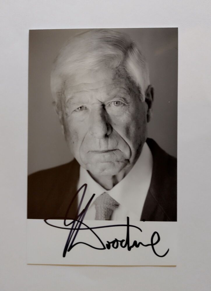 John Woodvine autograph (hand-signed photograph)