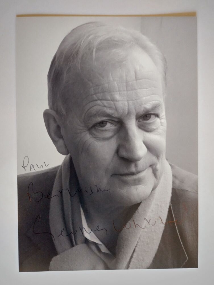 Geoffrey Whitehead autograph (hand-signed photograph)