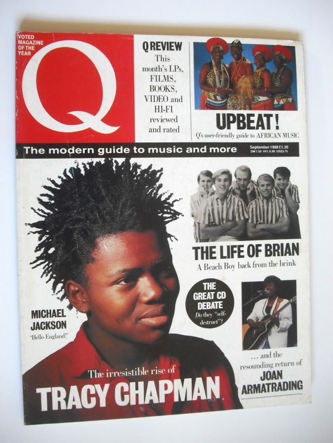 Q magazine - Tracy Chapman cover (September 1988)