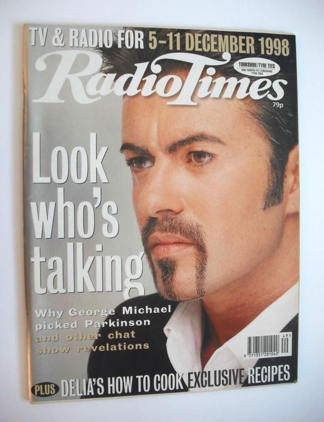 Radio Times magazine - George Michael cover (5-11 December 1998)