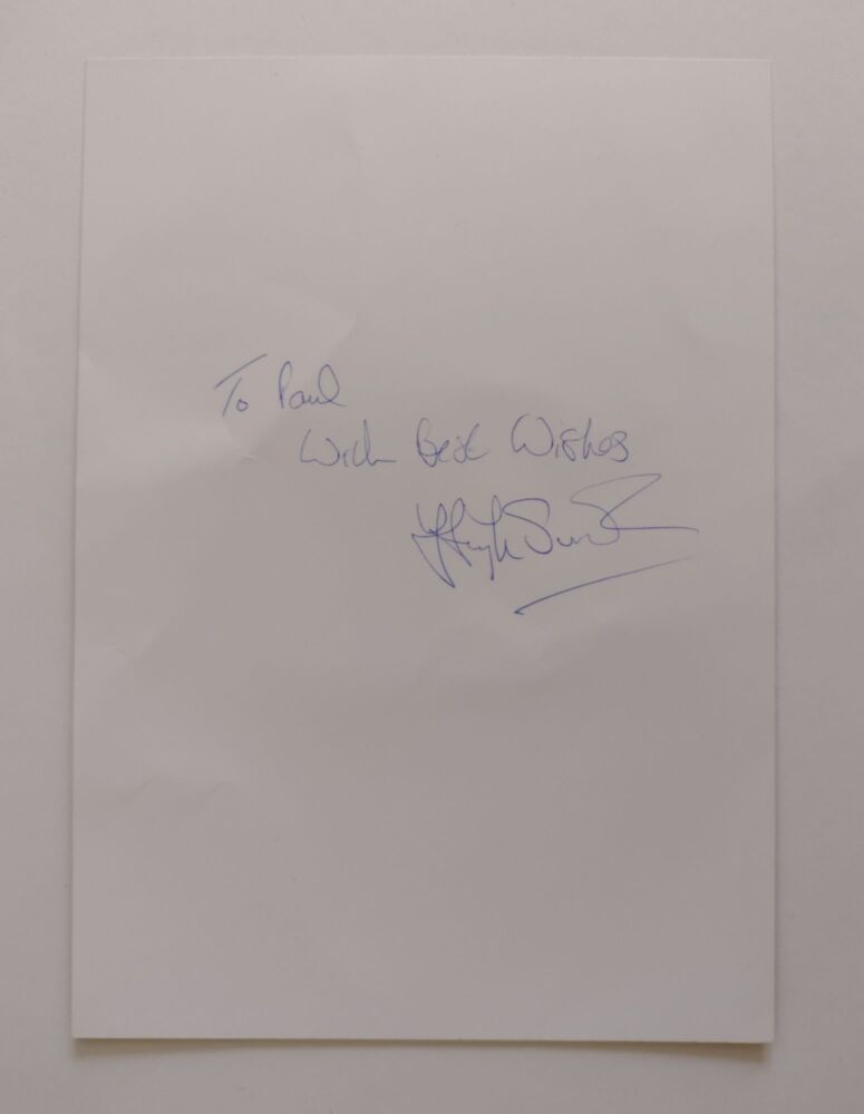 Hugh Simon autograph (hand-signed photograph)