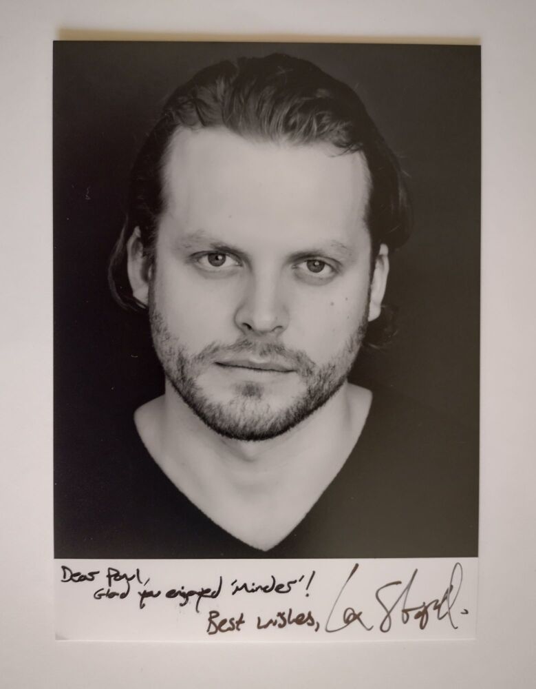 Lex Shrapnel autograph (hand-signed photograph)