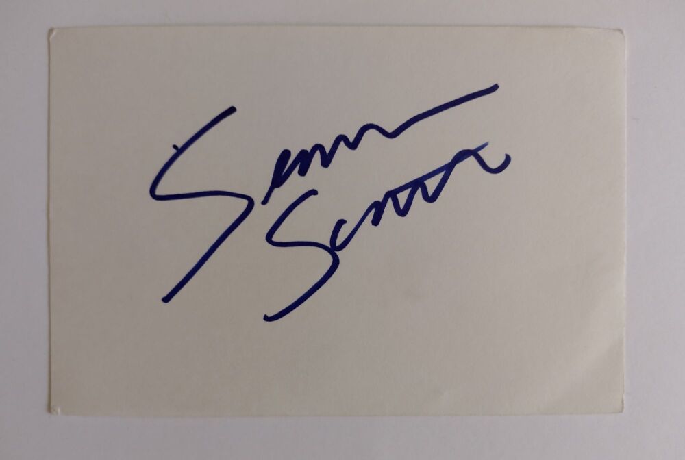 Seann William Scott autograph (hand-signed card)