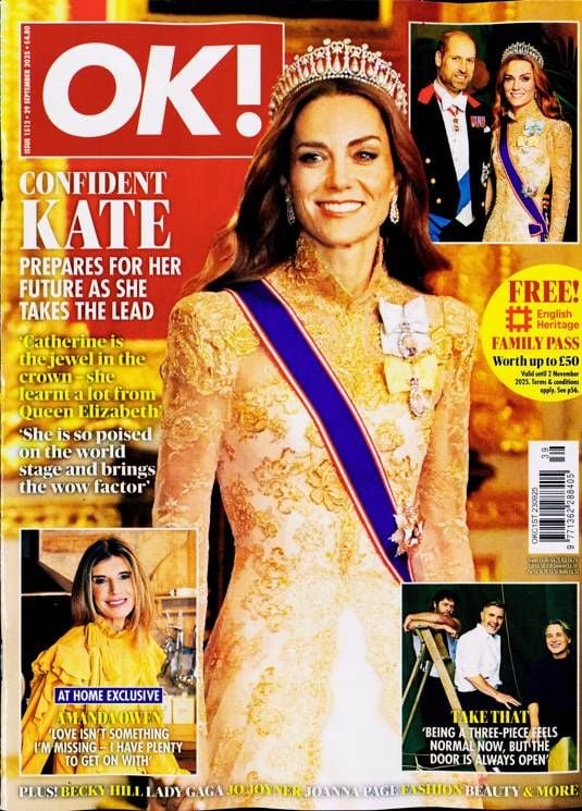 OK! magazine - Kate Middleton cover (29 September 2025 - Issue 1512)