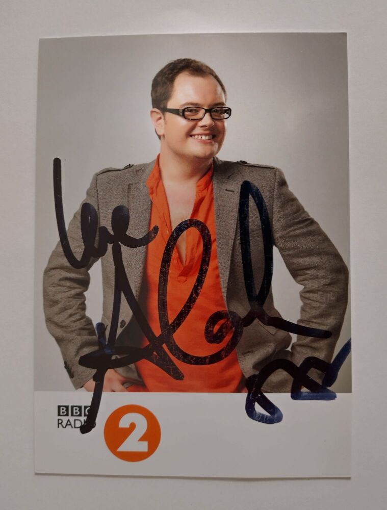 Alan Carr autograph (hand-signed photograph)