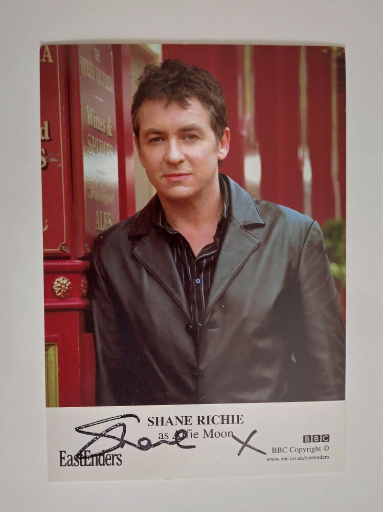 Shane Richie autograph (hand-signed EastEnders cast card)