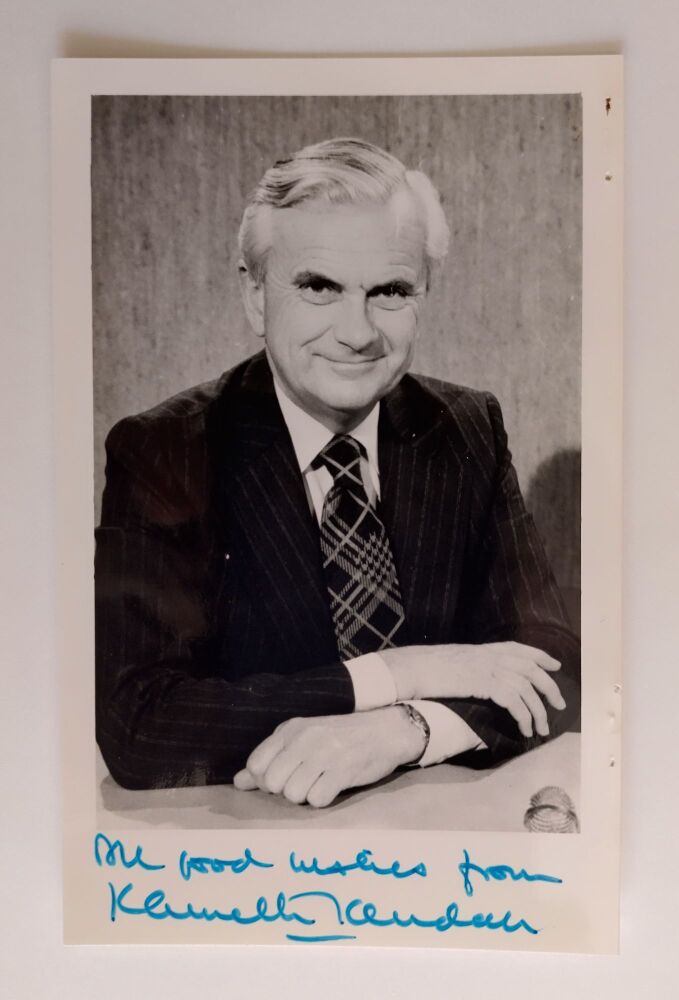 Kenneth Kendall autograph (hand-signed photograph)