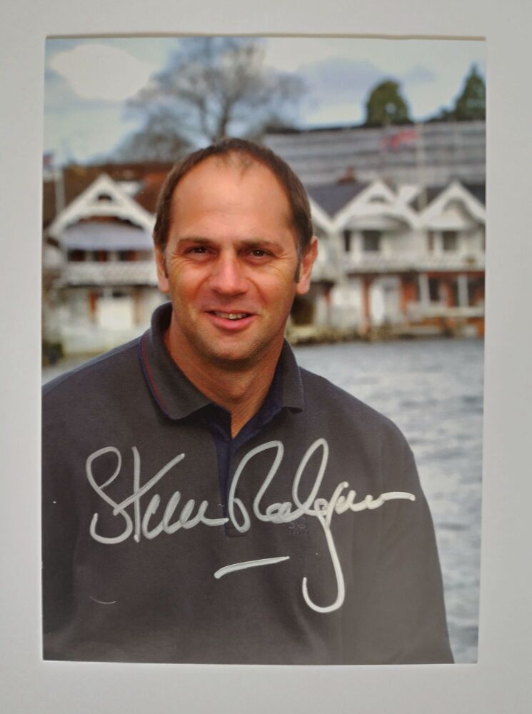 Steve Redgrave autograph (hand-signed photograph)