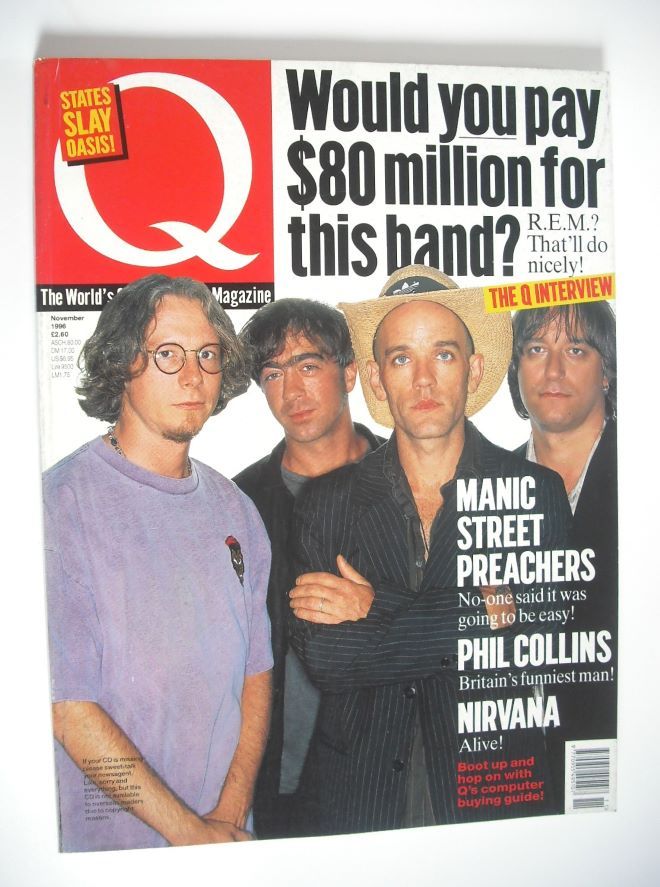 <!--1996-11-->Q magazine - R.E.M. cover (November 1996)