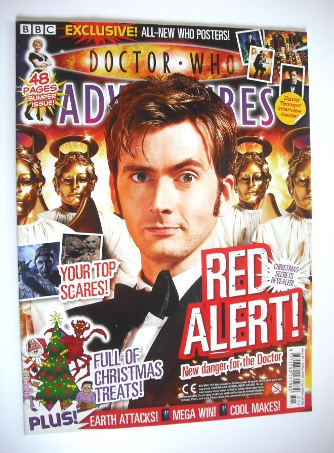 Doctor Who Adventures magazine - David Tennant cover (13 December 2007 - 2 January 2008)