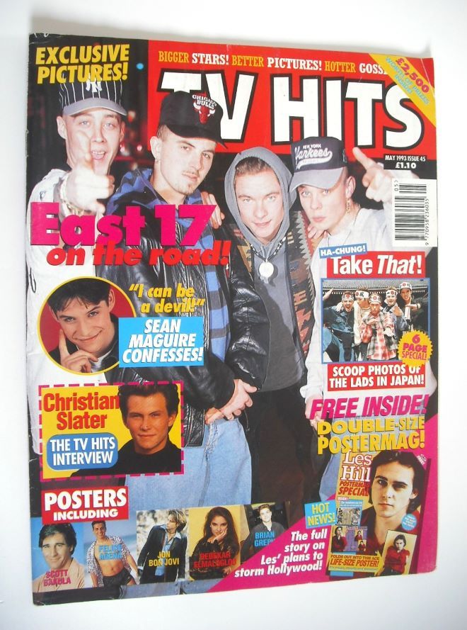 TV Hits magazine - May 1993 - East 17 cover