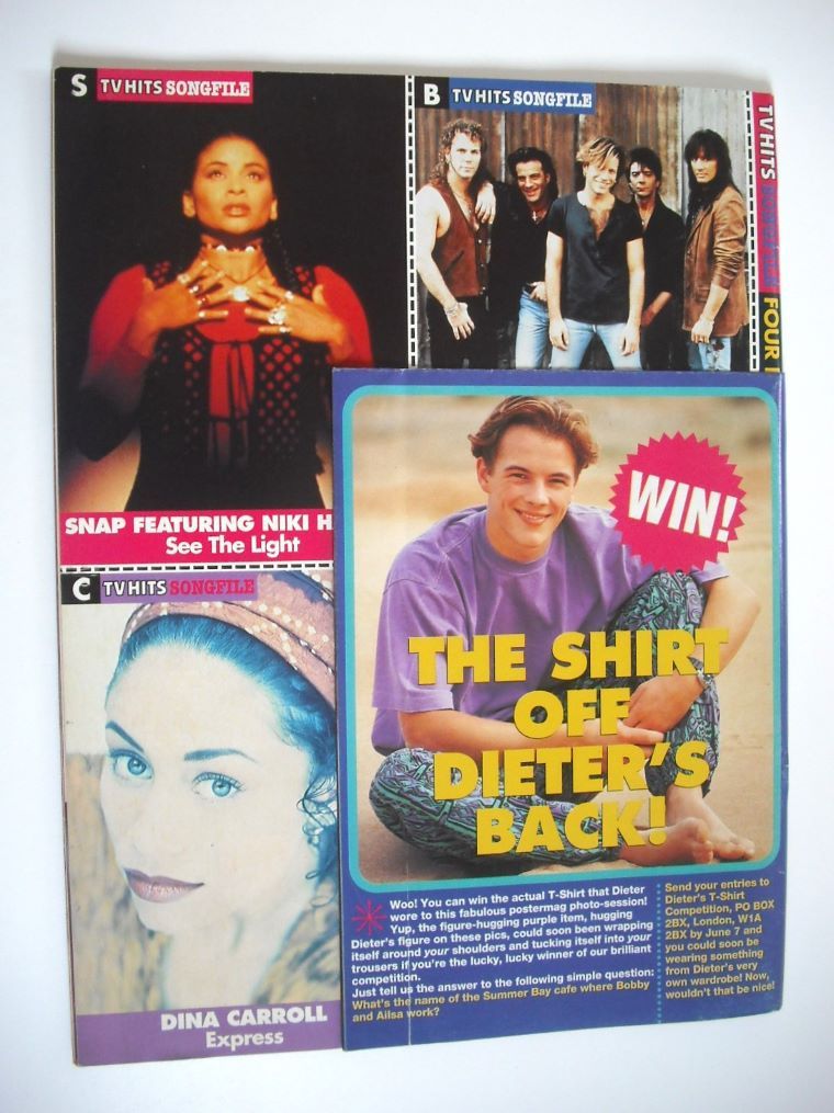 TV Hits magazine - June 1993 - Take That cover