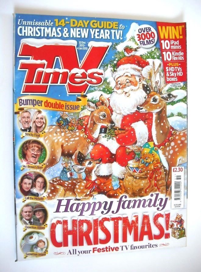 TV Times magazine - Christmas issue (22 December 2012 - 4 January 2013)