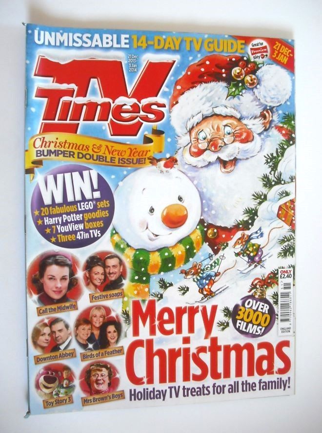 TV Times magazine - Christmas and New Year Issue (21 December 2013 - 3 January 2014)