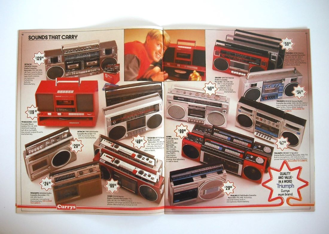Currys - Are Electric For Christmas supplement (1984)