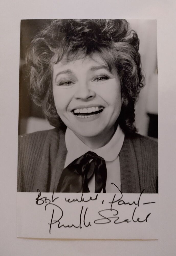 Prunella Scales autograph (hand-signed photograph)