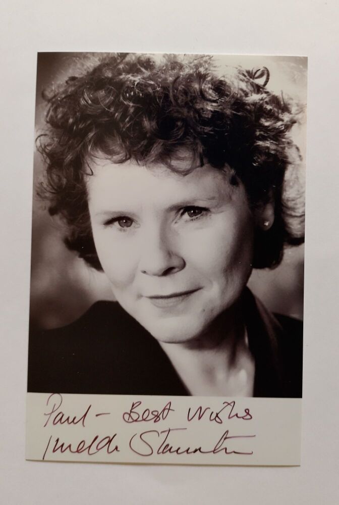 Imelda Staunton autograph (hand-signed photograph)