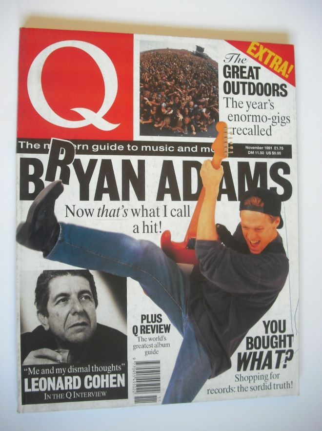 <!--1991-11-->Q magazine - Bryan Adams cover (November 1991)