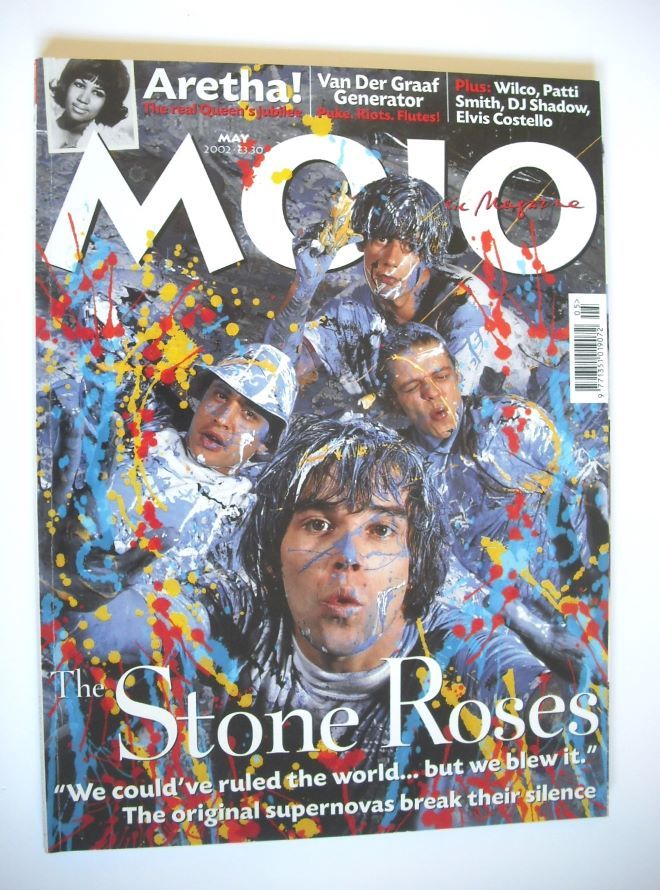 MOJO magazine - The Stone Roses cover (May 2002 - Issue 102)