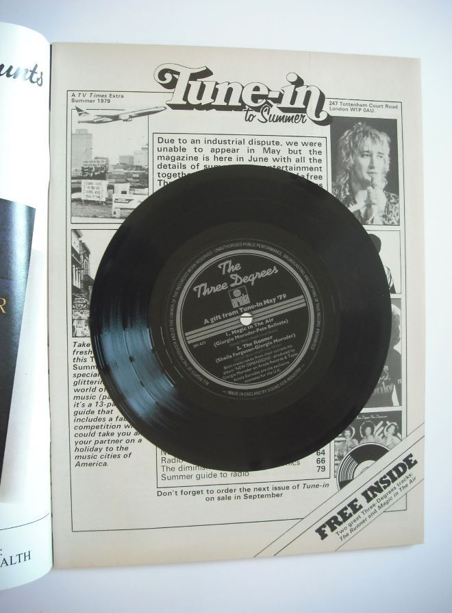 Tune-In magazine - Rod Stewart cover (Summer 1979)