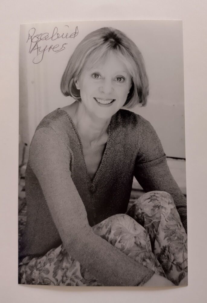 Rosalind Ayres autograph (hand-signed photograph)