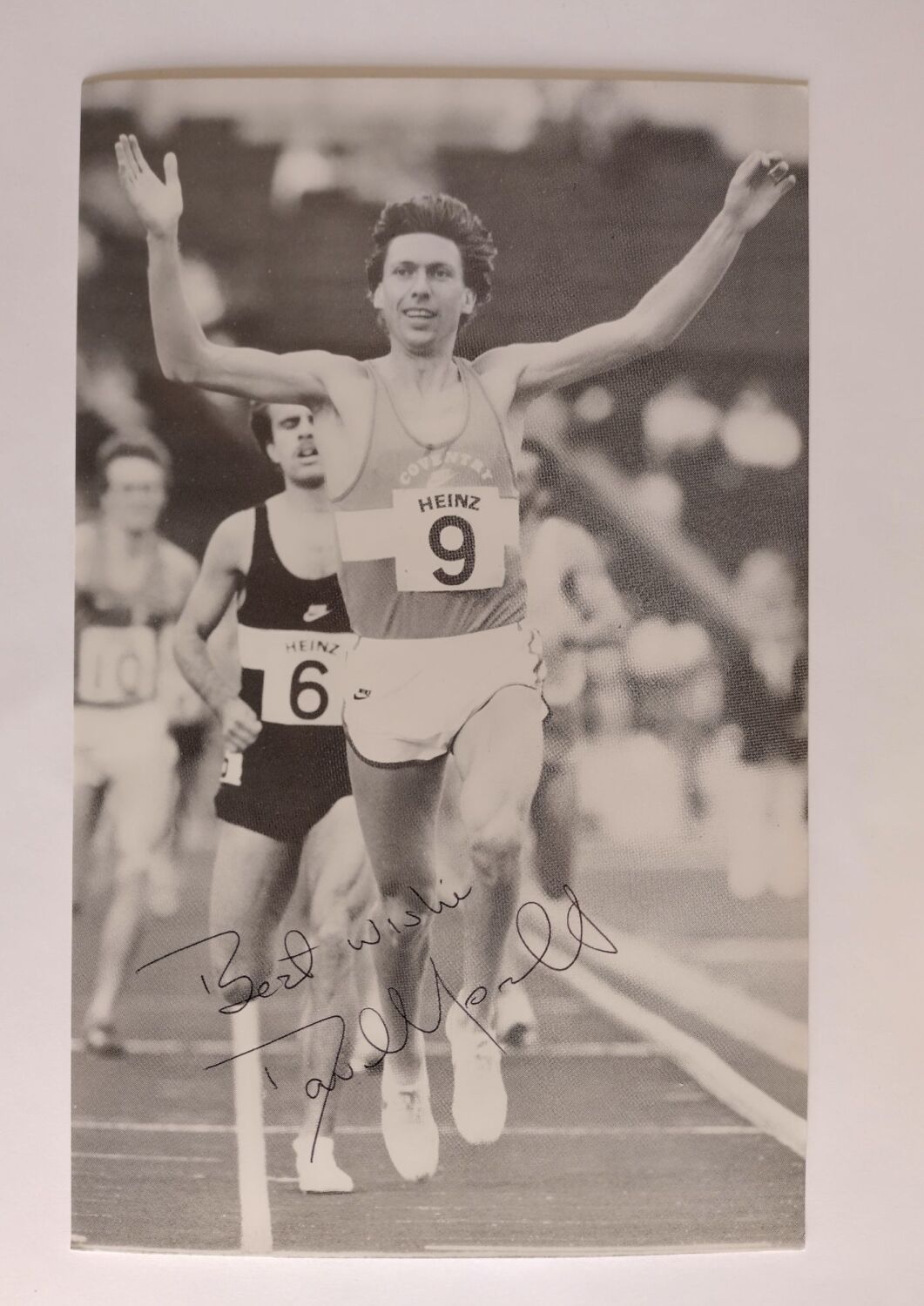 David Moorcroft autograph (hand-signed photograph)
